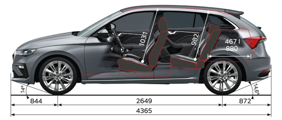 2024 Skoda SCALA 1.0 L TSI DSG AMBITION
