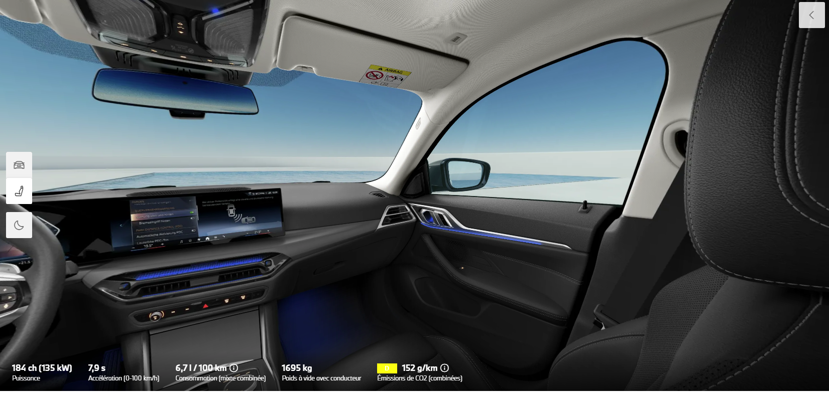 2024 BMW SÉRIE 4 GRAN COUPÉ 420I BUSINESS LINE